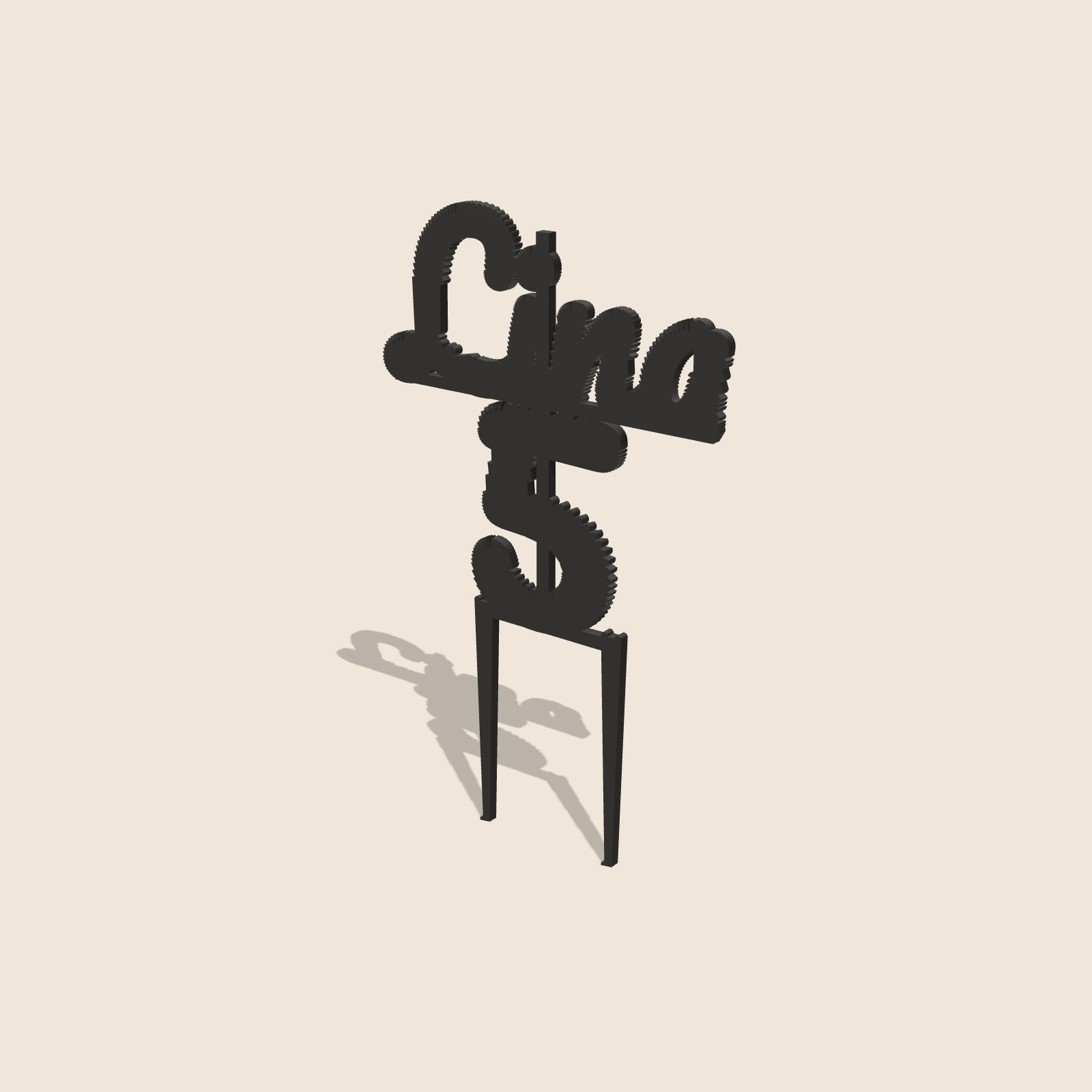 Cake topper prénom et âge — Lina · 5