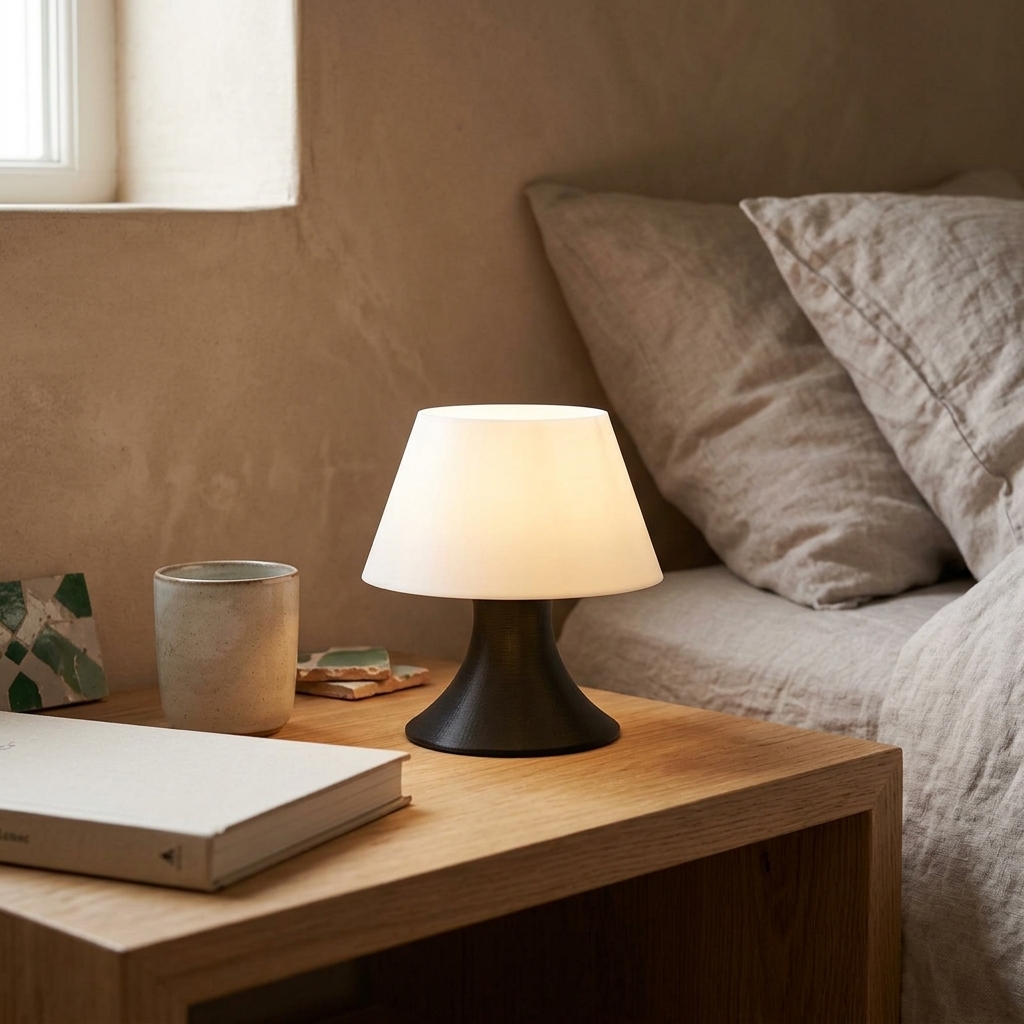 Petite Lampe Évasée — mise en scène