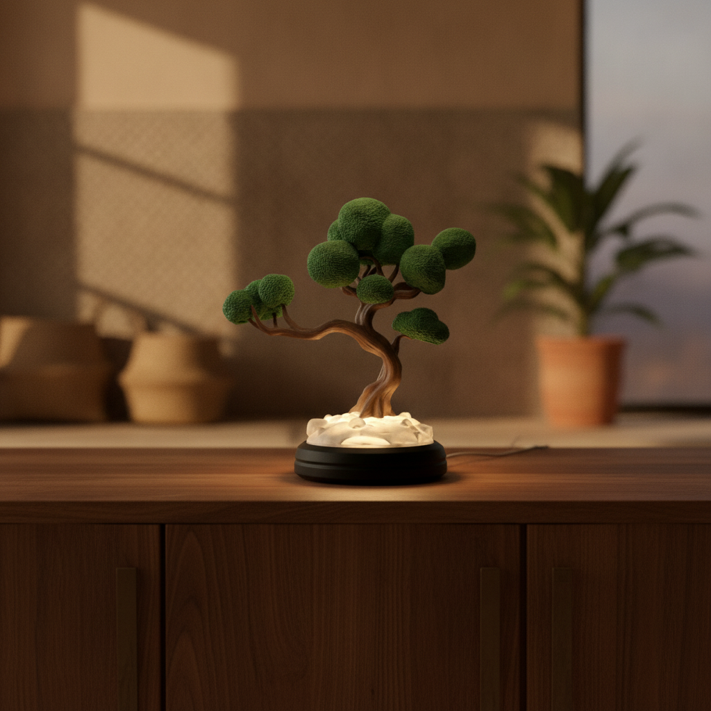 Lampe Bonsaï — mise en scène