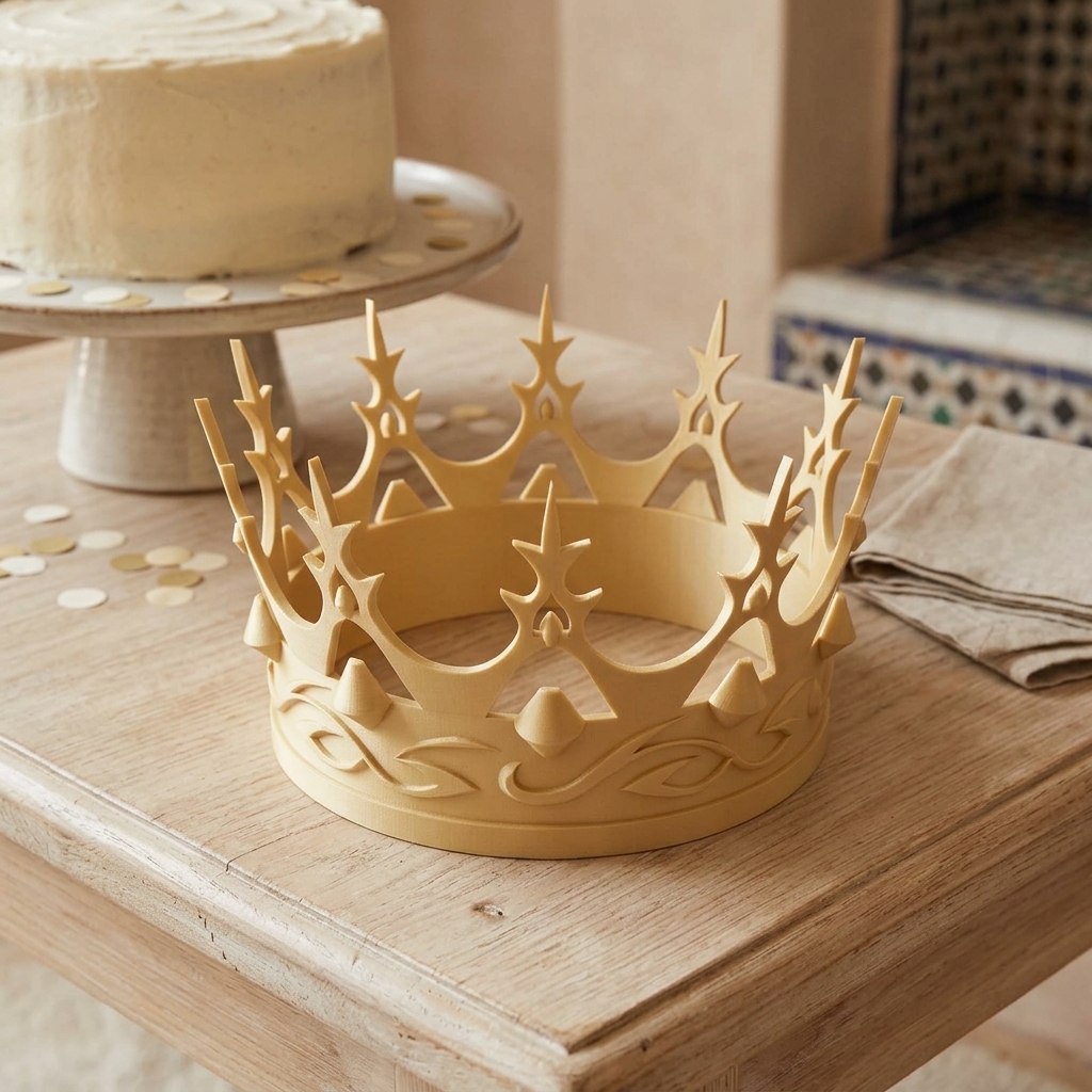 Couronne d'anniversaire — mise en scène