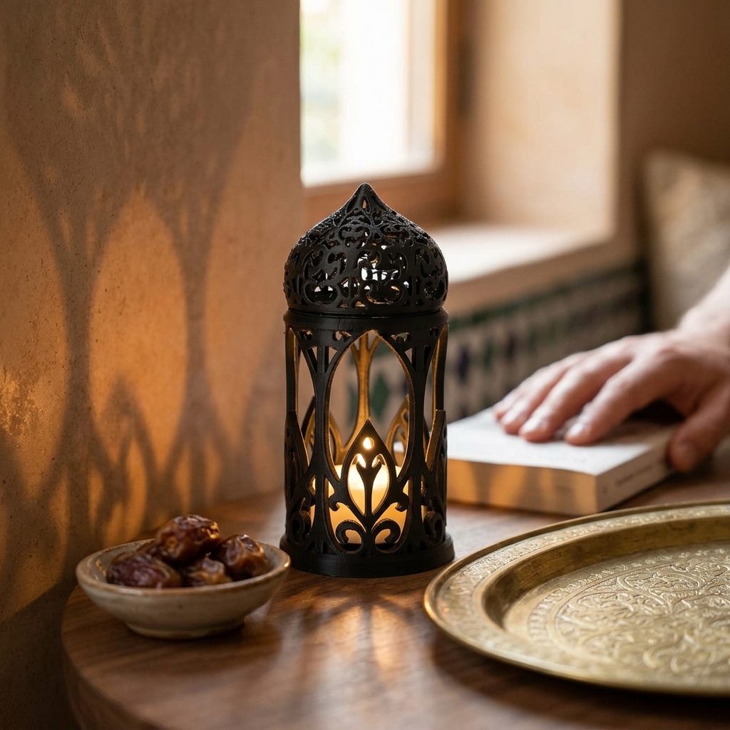 Moucharabieh dome lantern — styled photo