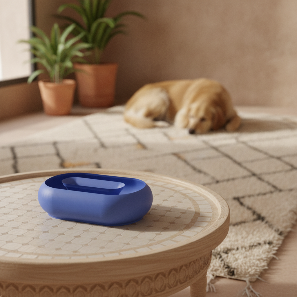 Cat ring toy — styled photo